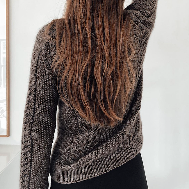 Chloé Sweater med flotte mønster a la Ganni