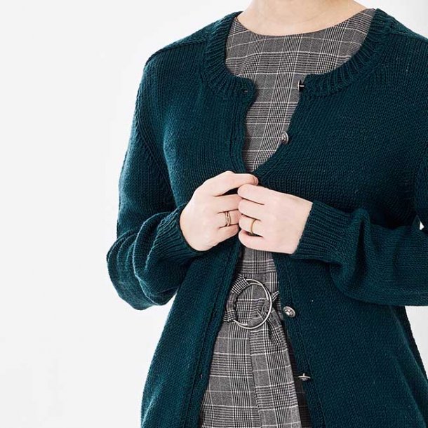 Belle Cardigan - strikkeopskrift til download