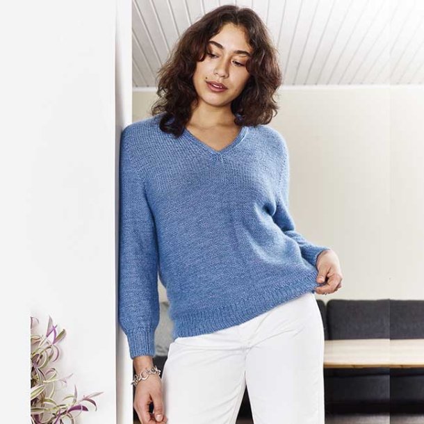 Bergen Sweater - strikkekit str. XL