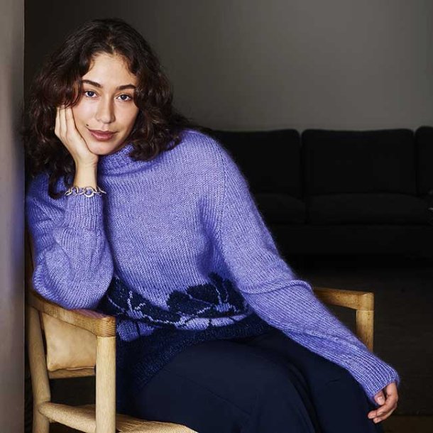 Blossom Sweater - strikkeopskrift