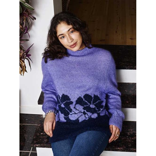 Blossom Sweater - strikkeopskrift