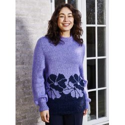 Blossom Sweater - strikkeopskrift