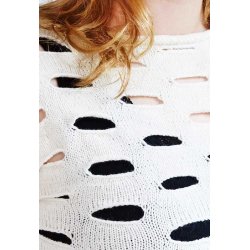 Brienne Bluse - strikkeopskrift til download