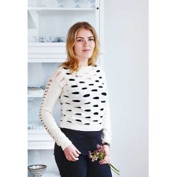 Brienne Bluse - strikkeopskrift til download