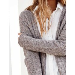 Brokade Jakke - strikkeopskrift 