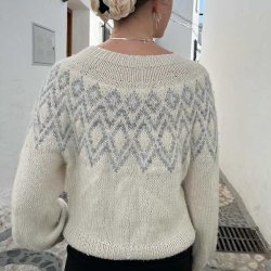 Camille Sweater Fade - strikkeopskrift