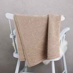 Diamond Babytppe - strikkeopskrift 