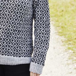 Frsk Sweater Dame - strikkeopskrift 