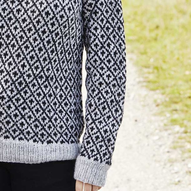 Frsk Sweater Dame - strikkeopskrift 