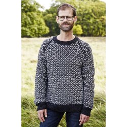 Frsk Sweater Herre - strikkeopskrift 