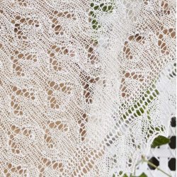 Gaia Sjal - strikkeopskrift 