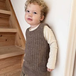 Georgs Vest - strikkeopskrift 