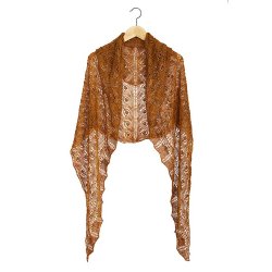 Florence Sjal - strikkeopskrift til download