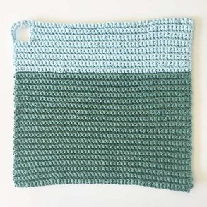 Hklet klud med strop - hkleopskrift