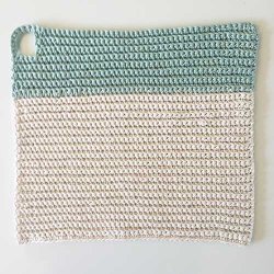 Hklet klud med strop - hkleopskrift