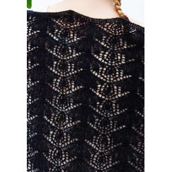 Ibenholt Sjal - strikkeopskrift til download