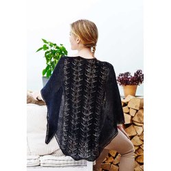 Ibenholt Sjal - strikkeopskrift til download