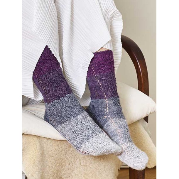 Iris strmper med japansk mnster - strikkeopskrift download