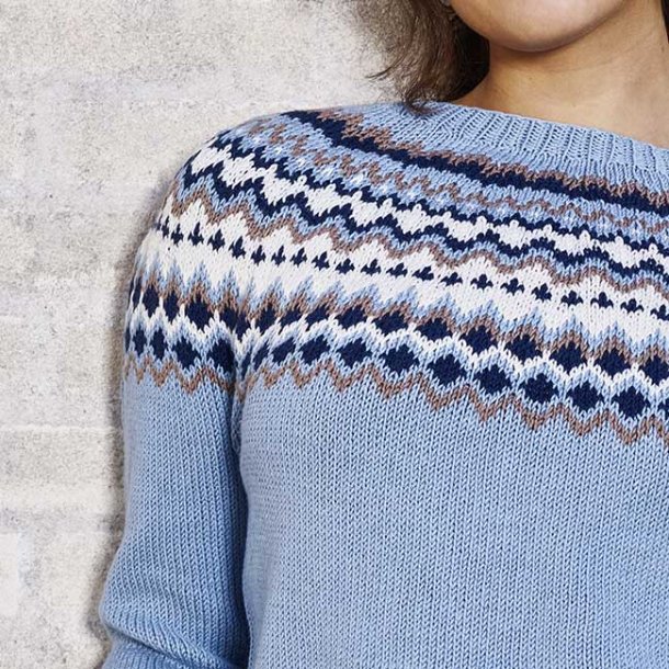 Isolda Sweater - strikkeopskrift download