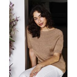 Lacy Day Tee - strikkeopskrift