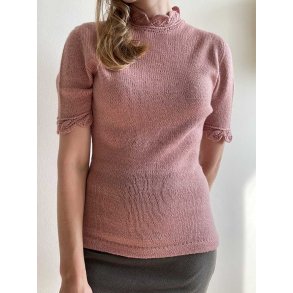 Leafy Tee - strikkeopskrift