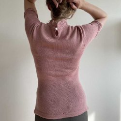 Leafy Tee - strikkeopskrift