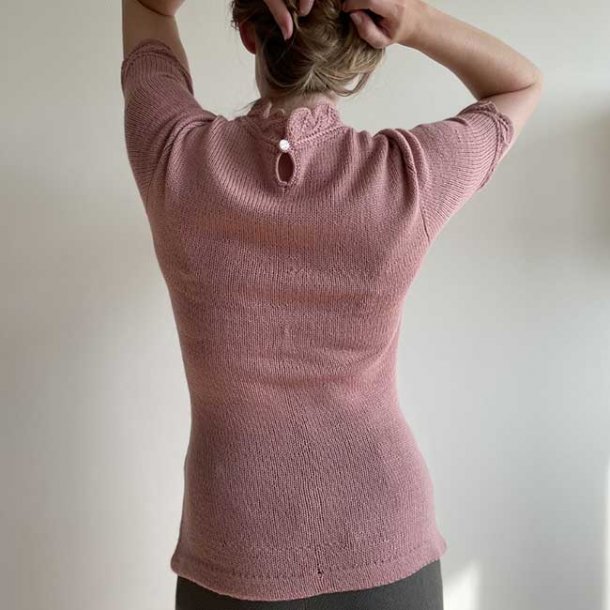 Leafy Tee - strikkeopskrift