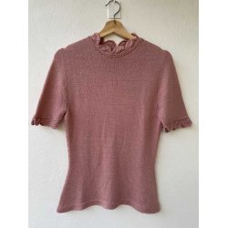 Leafy Tee - strikkeopskrift