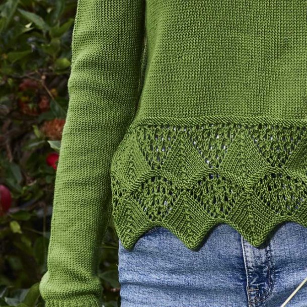 Madeira Bluse - strikkopskrift til download