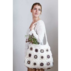 Marea hklet taske med blomster - hkleopskrift download
