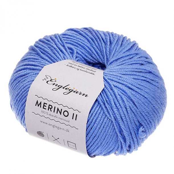 Englegarn Merino II Lavender Blue 341 125 - 150 m 3½-4½ mm 18 - 20 m