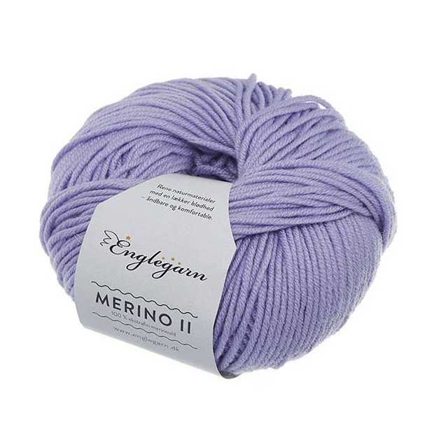 Englegarn Merino II Lavender 180 125 - 150 m 3½-4½ mm 18 - 20 m