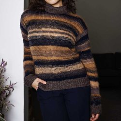 Milano Sweater - strikkeopskrift 