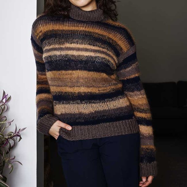 Milano Sweater - strikkeopskrift 