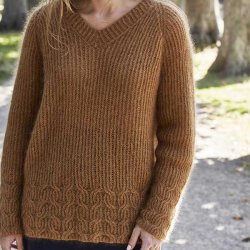 Nordic Wave Sweater - strikkeopskrift