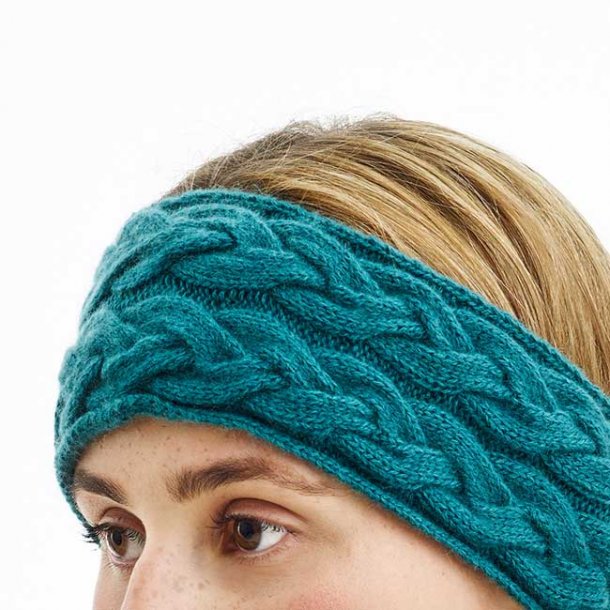 Pandebnd med snoninger - strikkeopskrift til download