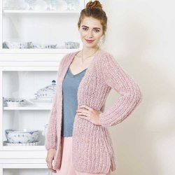 Angel Cardigan - strikkeopskrift til download