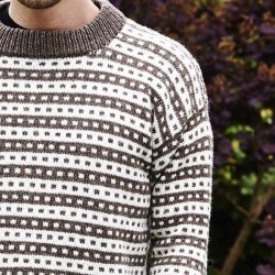 Ragnar Islandsk Herresweater - strikkeopskrift 