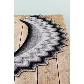 Sierra Sjal strikkeopskrift til download