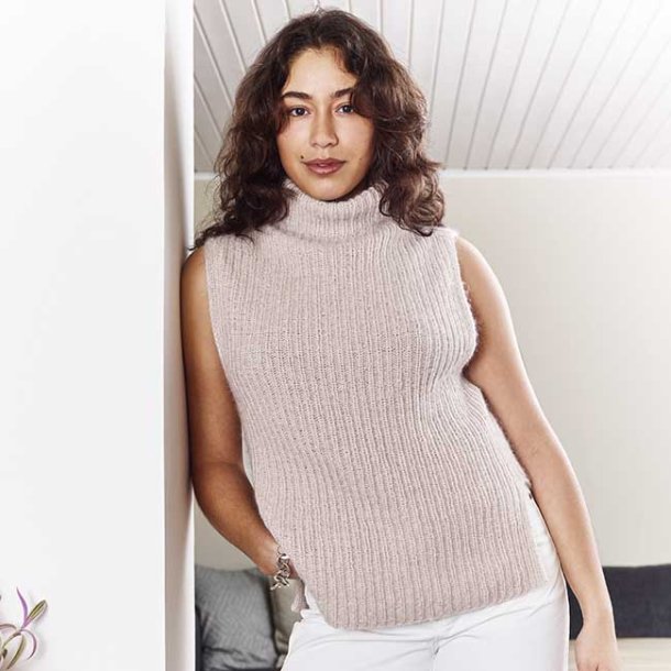 Soft Line Slipover - strikkeopskrift