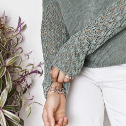 Summer Leaf Sweater - strikkeopskrift