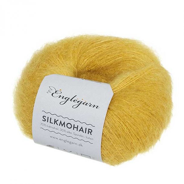 Englegarn Silkmohair Sun Yellow 531g 200 - 250 m 3½-4½ mm 22 - 24 m