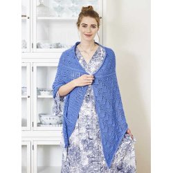 Trio Sjalet - strikkeopskrift