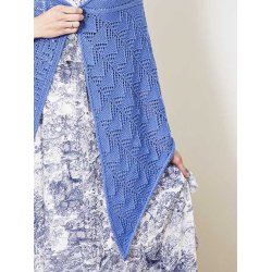 Trio Sjalet - strikkeopskrift