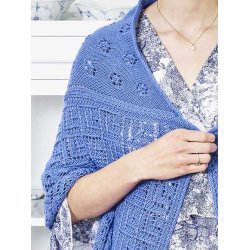 Trio Sjalet - strikkeopskrift