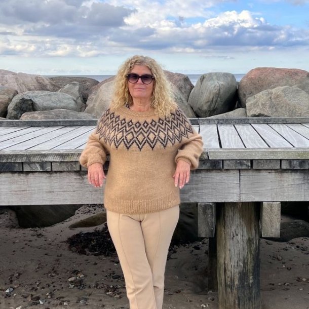 Camille Sweater II - strikkeopskrift