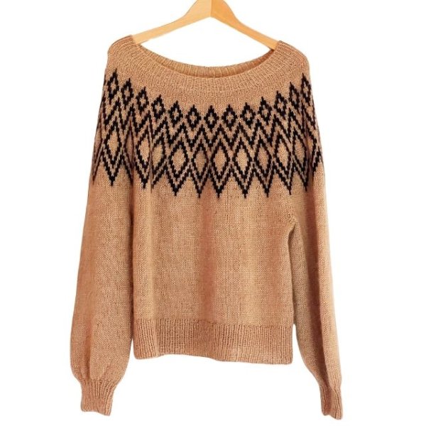 Camille Sweater II - strikkeopskrift
