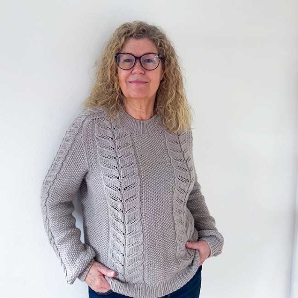 Zo&eacute; Sweater - strikkeopskrift