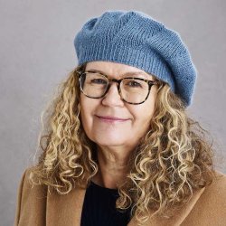 Alpehue - strikkeopskrift