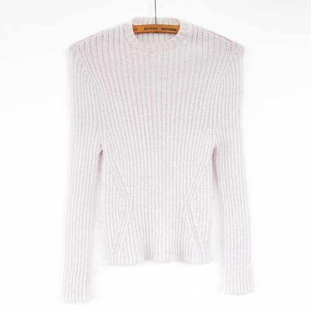 Rib &amp; Flow Sweater - strikkeopskrift